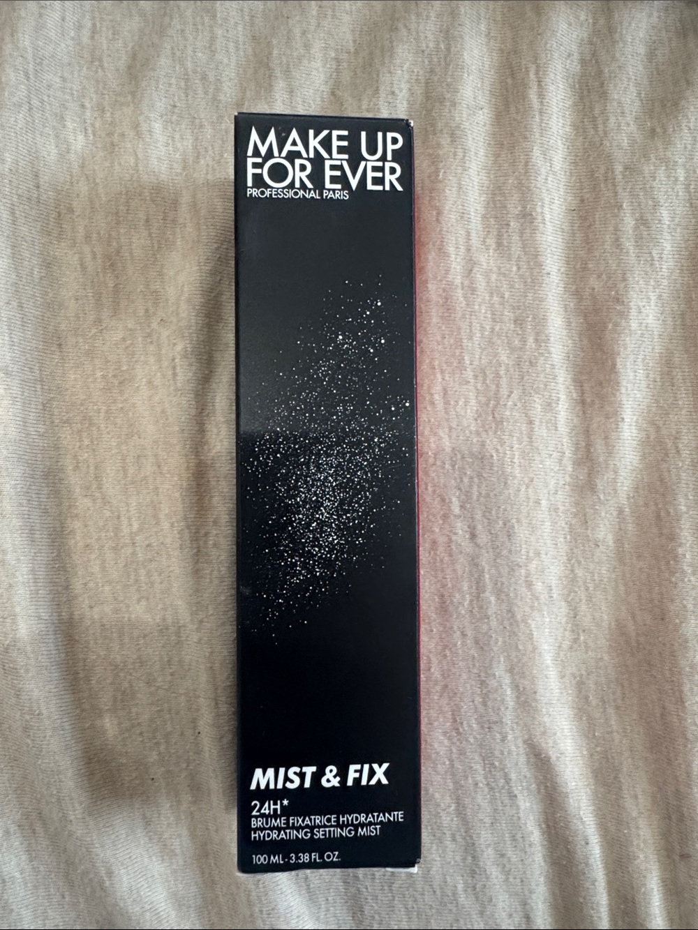 Makeup Forever Mist & Fix Hydrating Setting Mist — Black